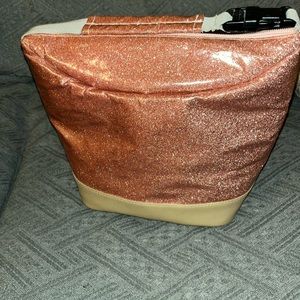 Cute sparkly pink lunch bag